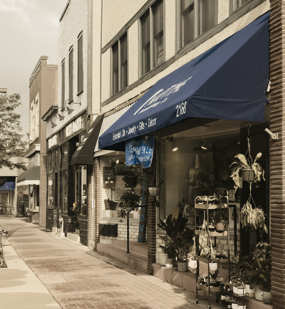 Third Street in downtown White Bear Lake
